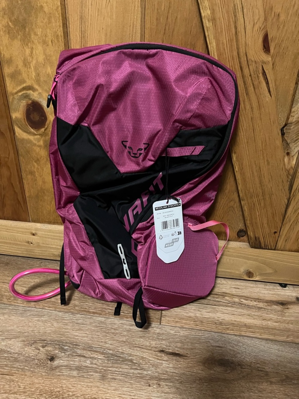 Dynafit Women's Pink & Black Performance Backpack - Picture 2 of 3